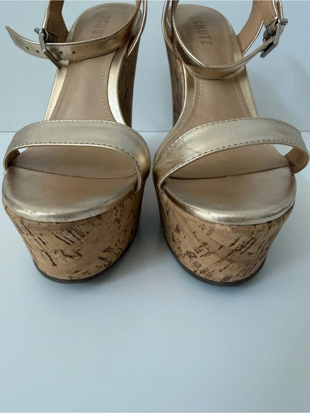 SCHUTZ eduarda metallic